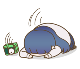 high school girls&boys sticker #15799403