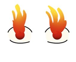 Eyes are live sticker #15799553