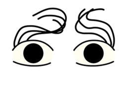 Eyes are live sticker #15799557