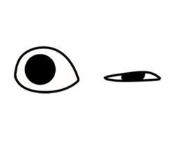 Eyes are live sticker #15799558