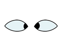 Eyes are live sticker #15799560