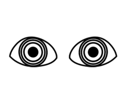 Eyes are live sticker #15799566