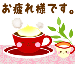 Daily life of the girl of adult sticker #15799830