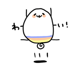 nijiiro tamago sticker #15799859