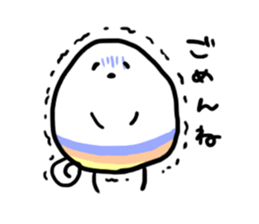 nijiiro tamago sticker #15799865