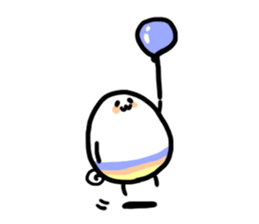 nijiiro tamago sticker #15799874
