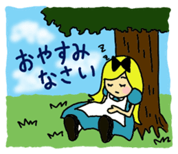 Alice in dailyland 2 sticker #15799999