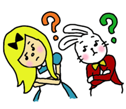 Alice in dailyland 2 sticker #15800011