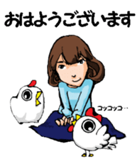 Teacher of piano lesson2 sticker #15800230