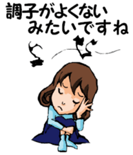 Teacher of piano lesson2 sticker #15800243