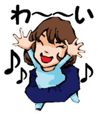 Teacher of piano lesson2 sticker #15800262