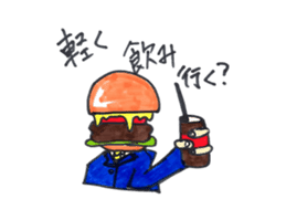 hamburger Head Perry Expedition sticker #15800317