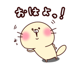 Loose sea otter everyday version sticker #15800619