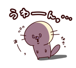 Loose sea otter everyday version sticker #15800621