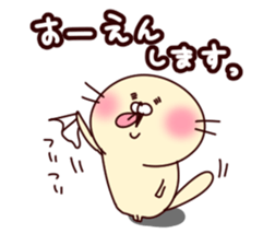 Loose sea otter everyday version sticker #15800636
