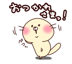 Loose sea otter everyday version sticker #15800643