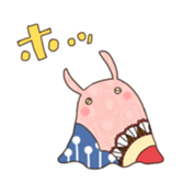 flapjack octopus 2 sticker #15800843