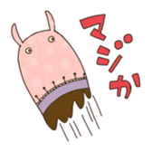 flapjack octopus 2 sticker #15800867
