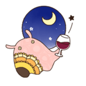 flapjack octopus 2 sticker #15800872