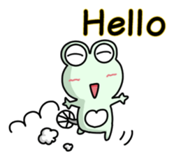 Frog everyday 2 (TAMAKERO)English sticker #15801166