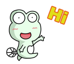 Frog everyday 2 (TAMAKERO)English sticker #15801167