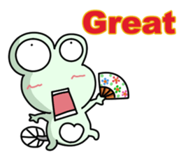 Frog everyday 2 (TAMAKERO)English sticker #15801173