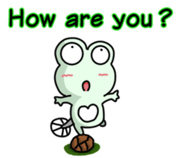 Frog everyday 2 (TAMAKERO)English sticker #15801184