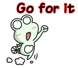 Frog everyday 2 (TAMAKERO)English sticker #15801186