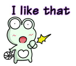 Frog everyday 2 (TAMAKERO)English sticker #15801188