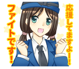 Police Woman story. One day's event sticker #15801267