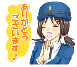 Police Woman story. One day's event sticker #15801303