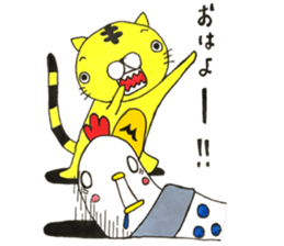 Torasuke and Chicken sticker #15802350