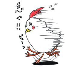 Torasuke and Chicken sticker #15802366