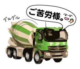 Heavy Equipment and Construction site.05 sticker #15802891