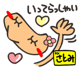 Name stamp.[Satomi] sticker #15802953