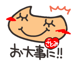 Name stamp.[Satomi] sticker #15802974