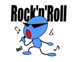 Moving Singer Stickman Vol.1 English Ver sticker #15803443
