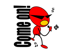 Moving Singer Stickman Vol.1 English Ver sticker #15803445