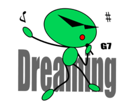 Moving Singer Stickman Vol.1 English Ver sticker #15803465