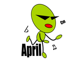 Moving Singer Stickman Vol.1 English Ver sticker #15803473