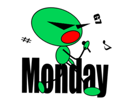 Moving Singer Stickman Vol.1 English Ver sticker #15803481