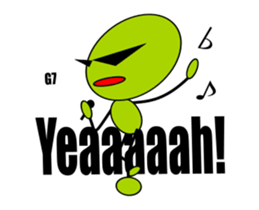 Moving Singer Stickman Vol.1 English Ver sticker #15803489