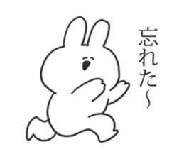 The rabbit which escapes sticker #15803672