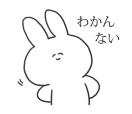 The rabbit which escapes sticker #15803675