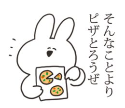 The rabbit which escapes sticker #15803680