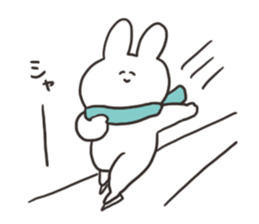 The rabbit which escapes sticker #15803683