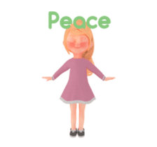 Blondy lady: animated stickers sticker #15803753