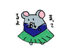 mouse(hanaka) sticker #15803868