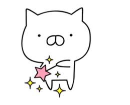 It moves cute! Cat bunny.7nd sticker #15803897