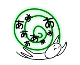 It moves cute! Cat bunny.7nd sticker #15803910